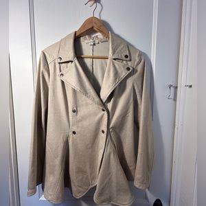 Boutique Faux Leather Jacket/Coat